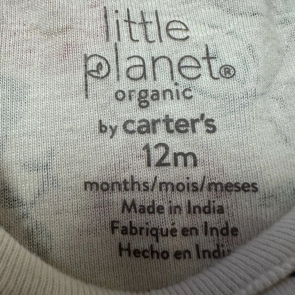 Little Planet Organic by Carter’s 12M Long Sleeve Bodysuit Set Floral Birds Baby